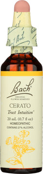 BACH ORIGINAL FLOWER REMEDIES: Cerato, 0.7 oz