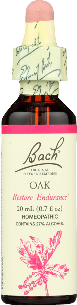 NELSON BACH: Restore Endurance Flower Remedies Oak, 20 ml