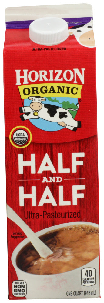 HORIZON: Half and Half Organic, 32 oz