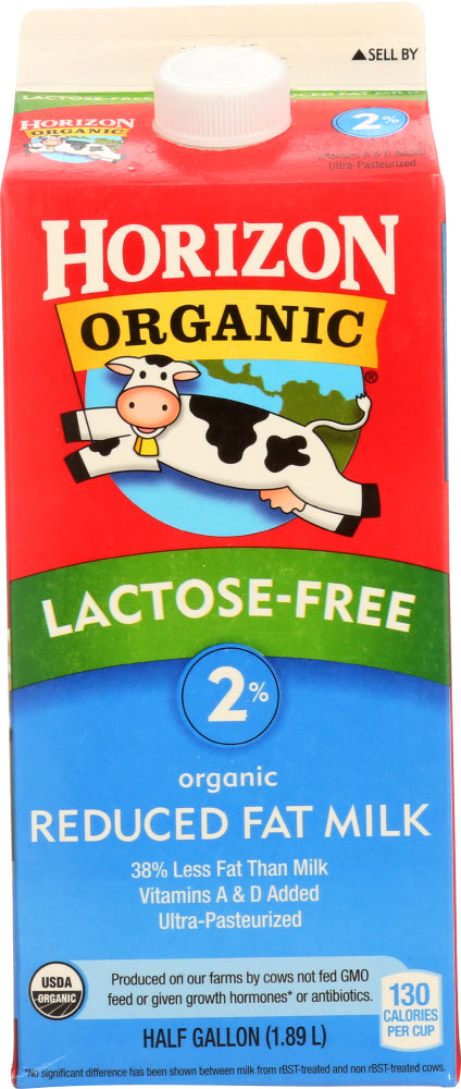 HORIZON: Organic Lactose-Free 2% Reduced Fat Milk, 64 Oz