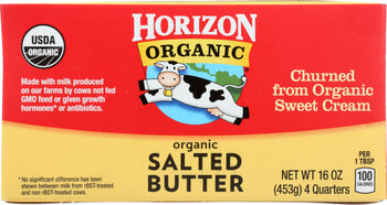 HORIZON: Organic Salted Butter, 16 oz