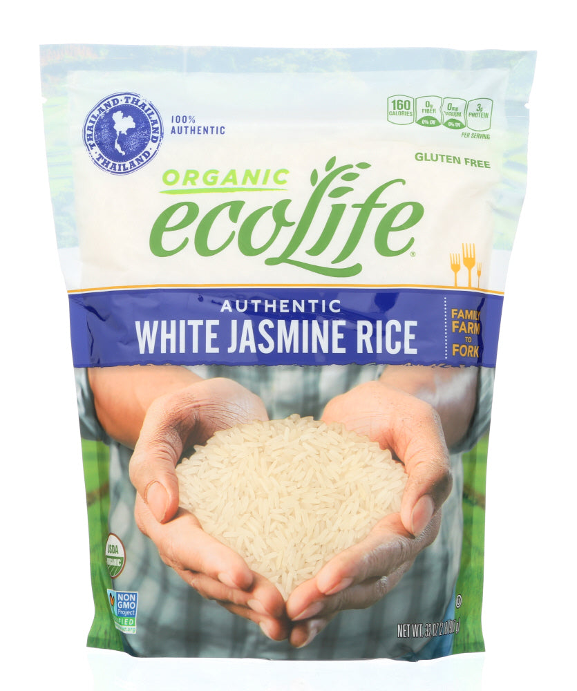 ECOLIFE: White Jasmine Rice, 32 oz