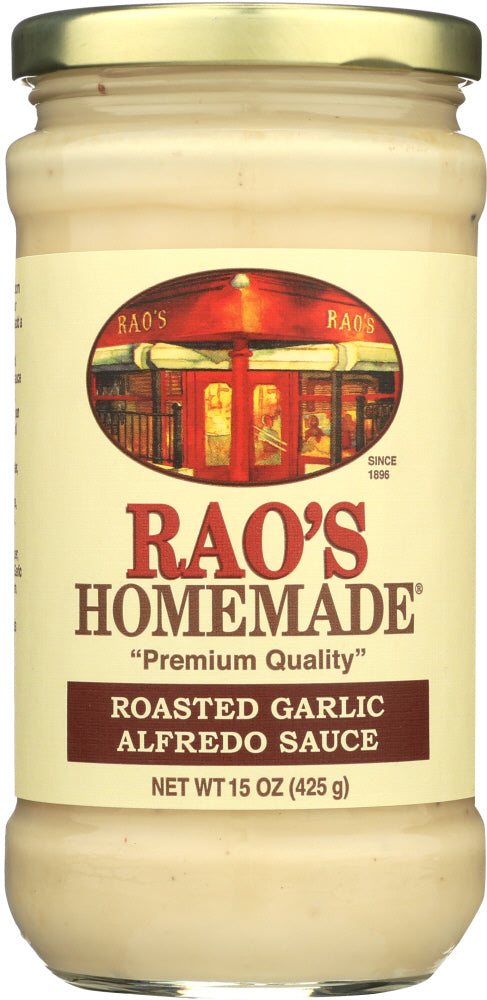 RAOS: Roasted Garlic Alfredo Sauce, 15 oz