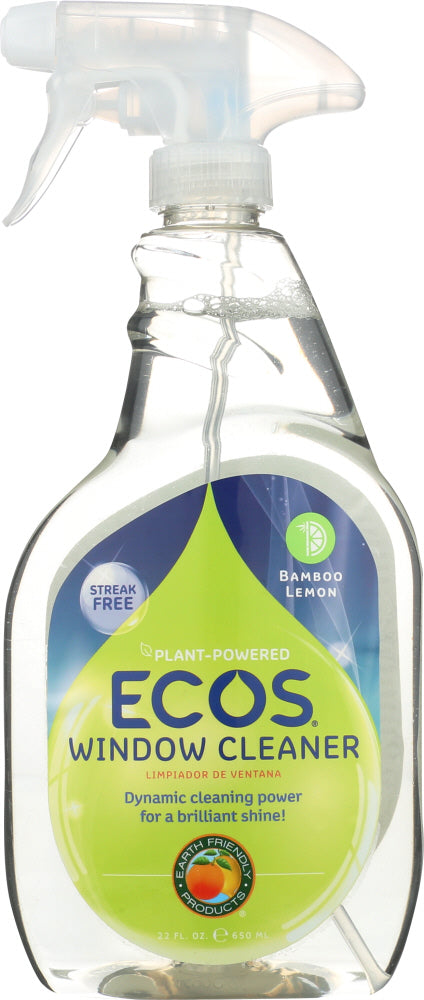 ECOS: Bamboo Lemon Window Cleaner, 22 oz