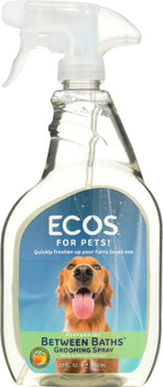 ECOS FOR PETS: Peppermint Grooming Spray for Pet, 22 oz