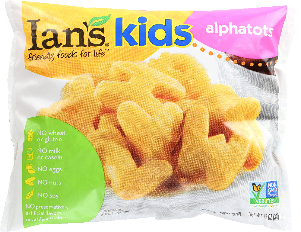 IANS NATURAL FOODS: Alpha Tots Allergen Free Fries, 12 oz