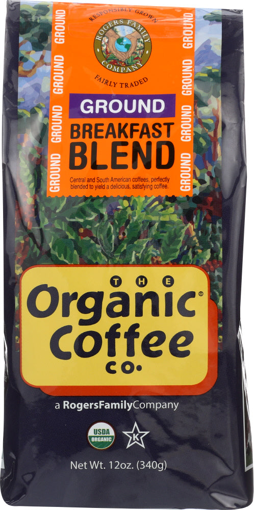 ORGANIC COFFEE CO.: Ground Coffee Breakfast Blend, 12 oz