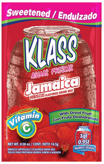 KLASS: Beverage 1 Quart Mix Sweetened Hibiscus, .58 oz