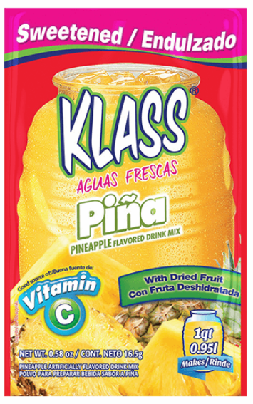 KLASS: Beverage 1 Quart Mix Sweetened Pineapple, .58 oz