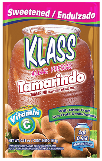 KLASS: Beverage 1 Quart Mix Sweetened Tamarind, .58 oz