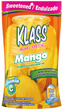 KLASS: Beverage Mix Mango Sweetened, 14.1 oz