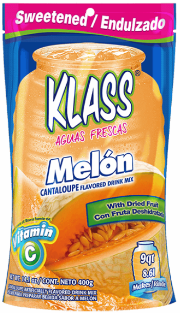 KLASS: Beverage Mix Cantaloupe Sweetened, 14.1 oz