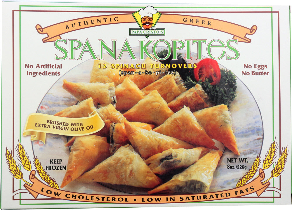 PAPA CRISTO: Spanakopita, 8 oz