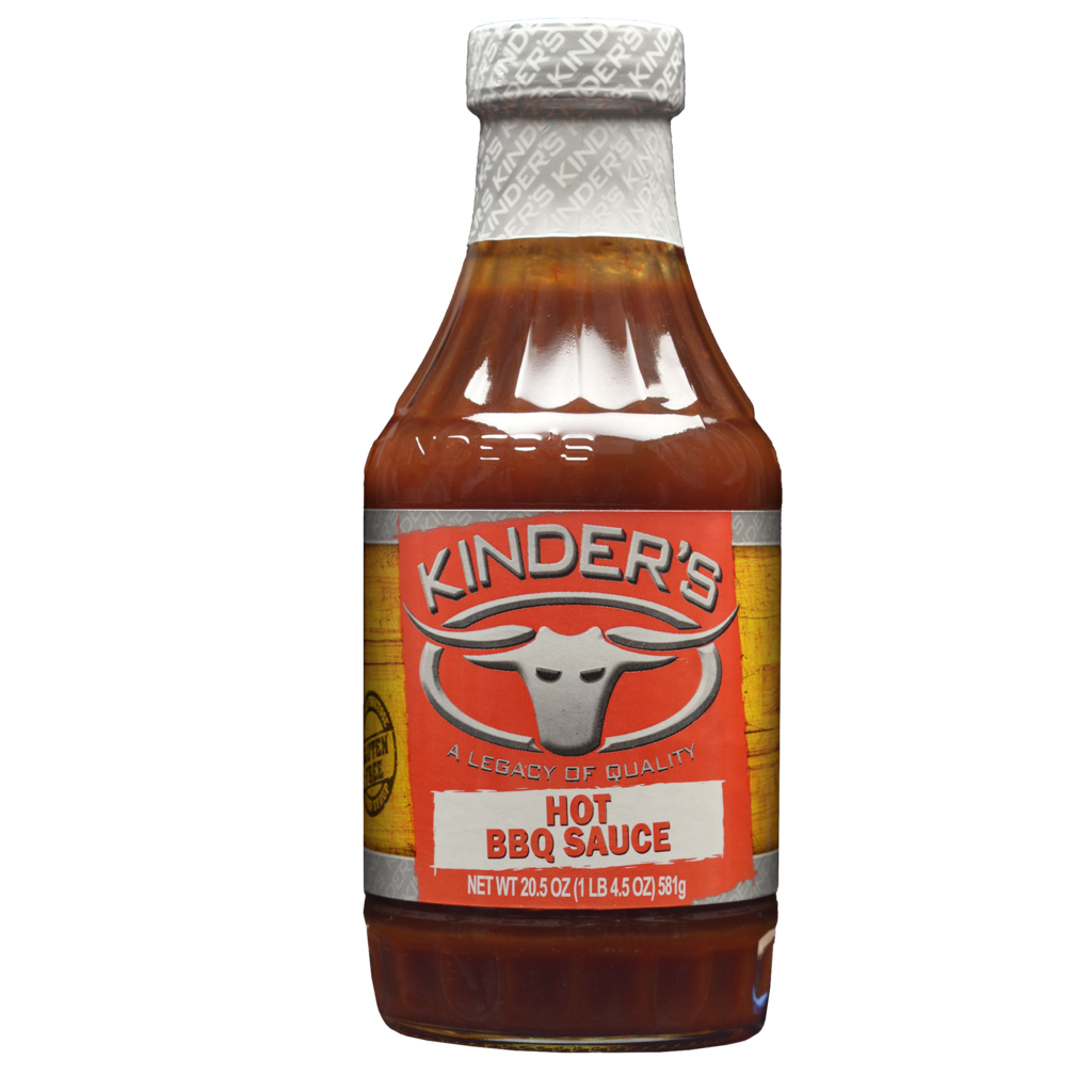 KINDERS: Hot BBQ Sauce, 20.5 oz