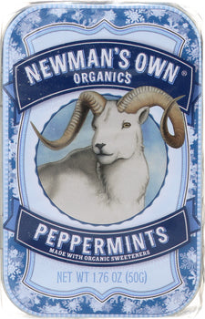 NEWMAN'S OWN: Organic Peppermints, 1.76 oz