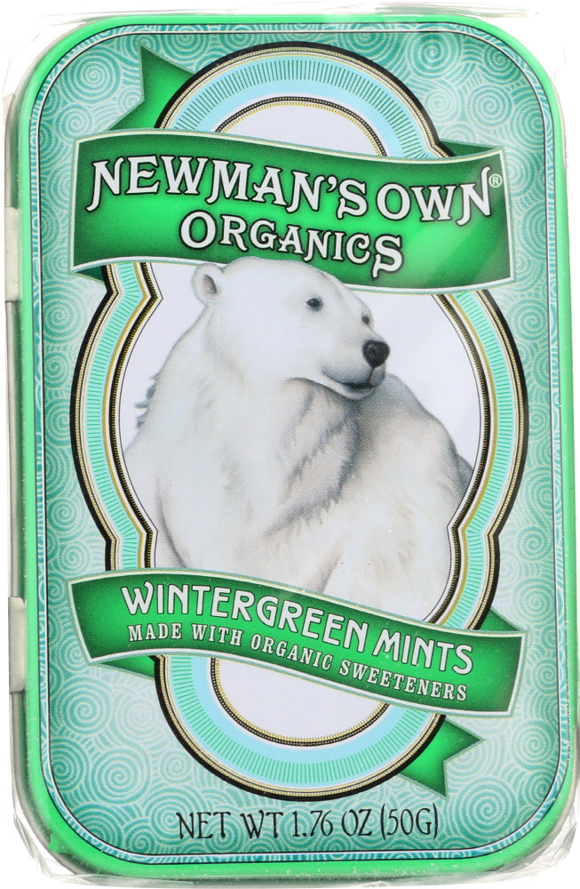 NEWMAN'S OWN: Organics Mints Wintergreen, 1.76 oz