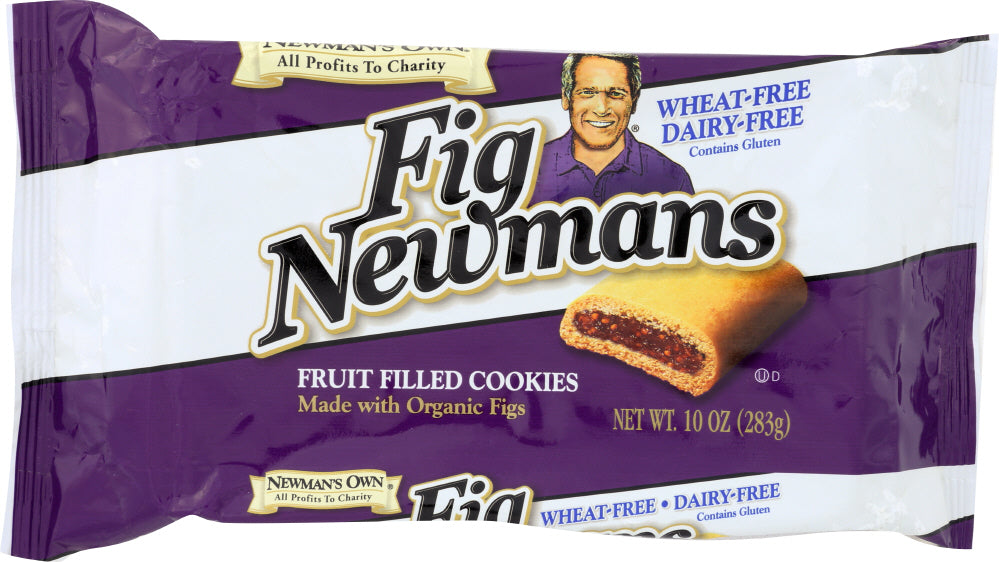 NEWMAN'S OWN ORGANIC: Wheat-Free and Dairy-Free Fig Newmans, 10 oz