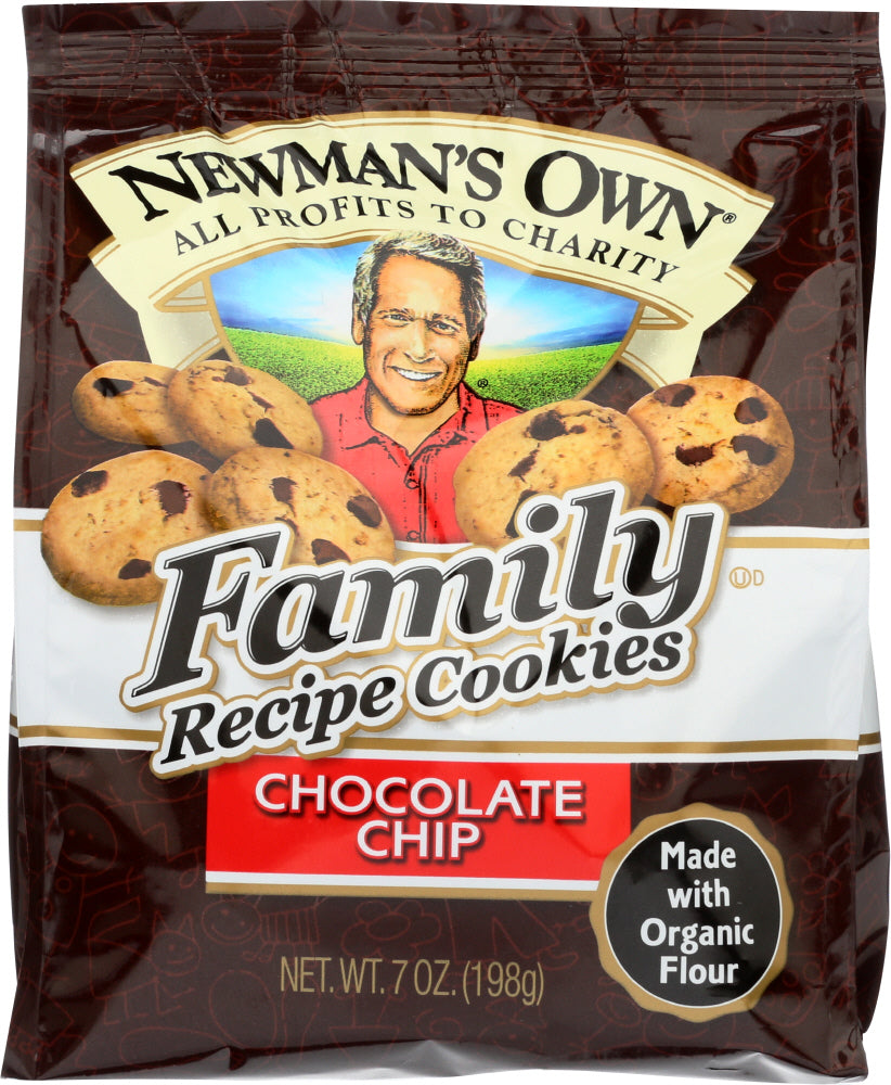 NEWMANS OWN ORGANIC: Cookie Chocolate Chip Family Recipe, 7 oz