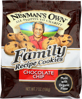 NEWMANS OWN ORGANIC: Cookie Chocolate Chip Family Recipe, 7 oz