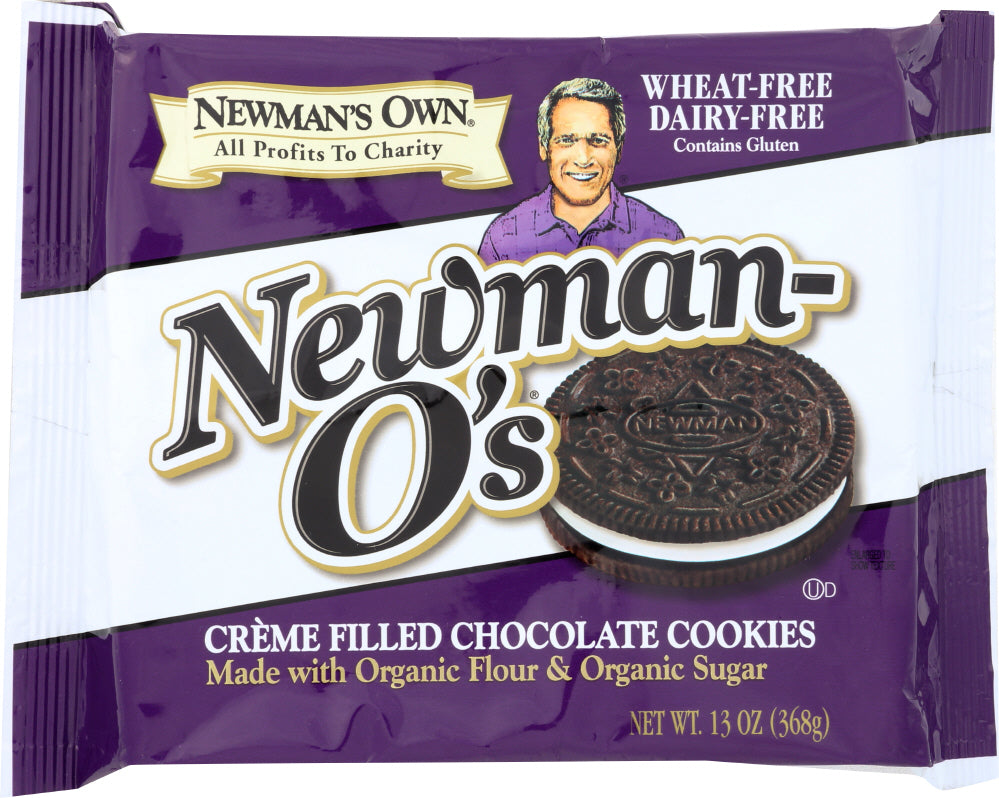 NEWMANS OWN ORGANIC: Cookie O Vanilla Cream Wheat Free Dairy Free, 13 OZ