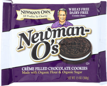 NEWMANS OWN ORGANIC: Cookie O Vanilla Cream Wheat Free Dairy Free, 13 OZ