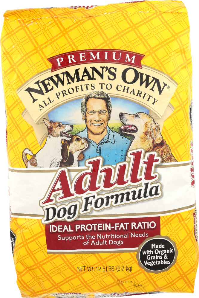 NEWMAN'S OWN: Adult Dog Dry Formula, 12.50 lb