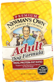 NEWMAN'S OWN: Adult Dog Dry Formula, 12.50 lb