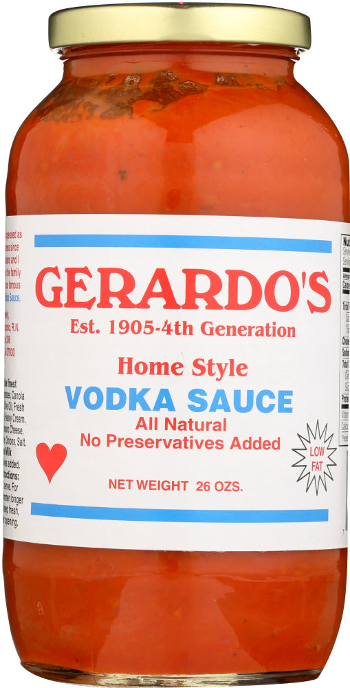 GERARDOS: Sauce Vodka, 26 oz