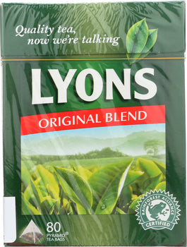 LYONS: Tea Bags 80s, Original, 8.8 oz