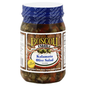 BOSCOLI: Olive Salad Kalamata, 16 oz