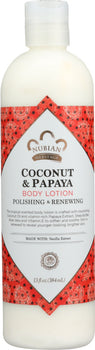 NUBIAN HERITAGE: Body Lotion Coconut & Papaya, 13 oz