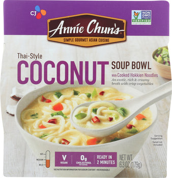 ANNIE CHUNS: Thai Style Coconut Soup Bowl, 6.3 oz