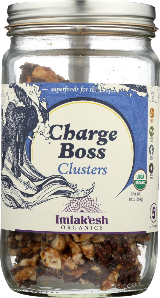 IMLAKESH ORGANICS: ChargeBoss Clusters, 10 oz