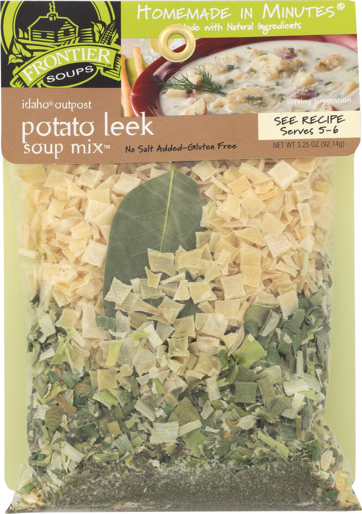 FRONTIER SOUPS: Homemade in Minutes Soup Mix Idaho Outpost Potato Leek, 3.25 oz