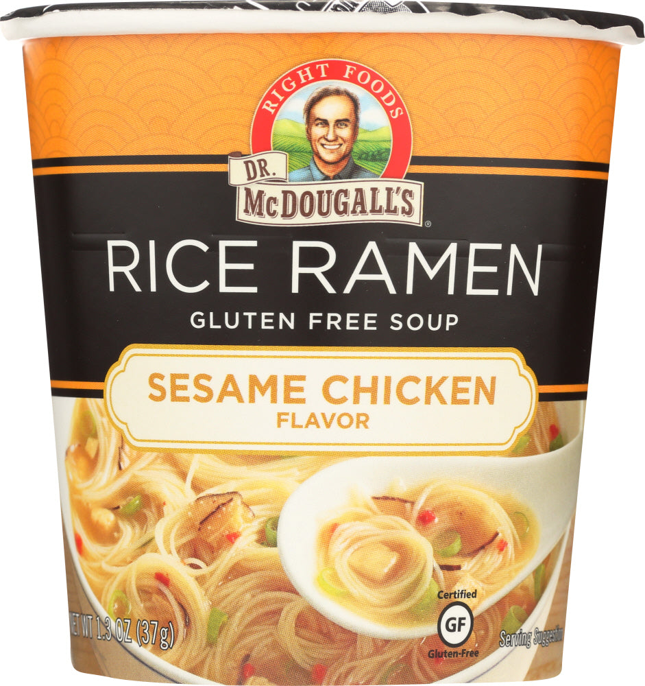 DR. MCDOUGALL'S: Sesame Chicken Rice Ramen Soup, 1.3 oz