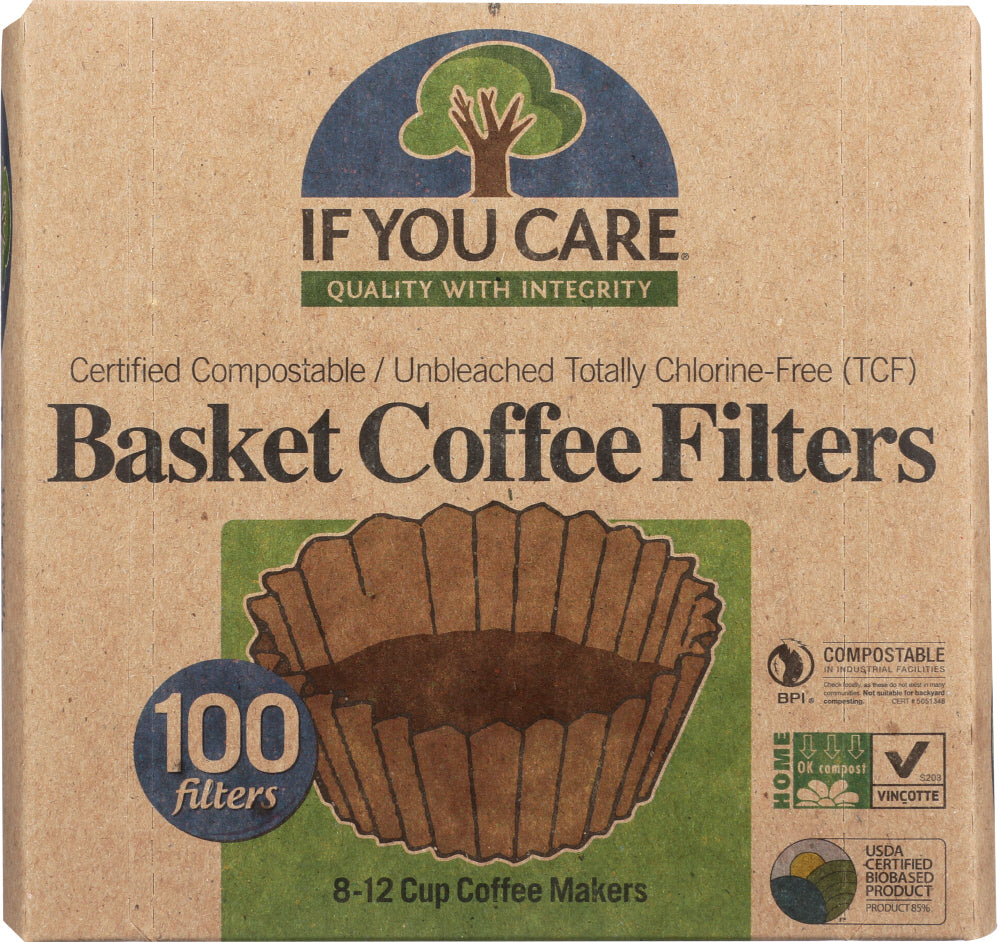 IF YOU CARE: Coffee Filters, 100 Count