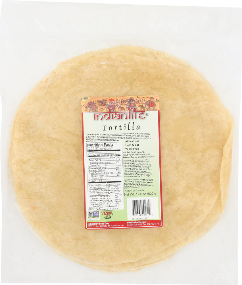 INDIANLIFE: Tortilla Wrap, 500 gm