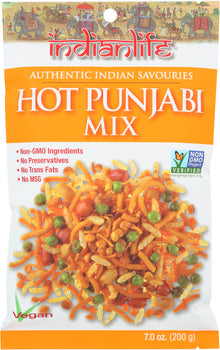 INDIANLIFE: Mix Snack Punjabi Hot, 7 oz