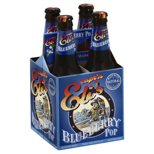 CAPTAIN E: Blueberry Pop 4pk, 48 oz