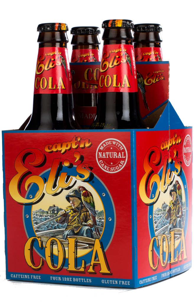 CAPTAIN E: Soda Cola 4 Pack, 48 fo