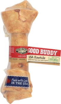 CASTOR & POLLUX: Rawhide Good Buddy Bone 6-7 in, 1 ea