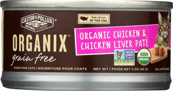 CASTOR & POLLUX: Pate Chicken Liver Organic, 3 oz