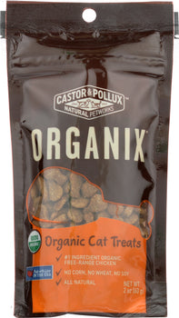 CASTOR & POLLUX: Organic Cat Treats Chicken Flavor, 2 oz