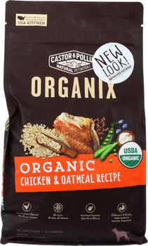 CASTOR & POLLUX: Organix Organic Chicken & Oatmeal Recipe, 4 lb