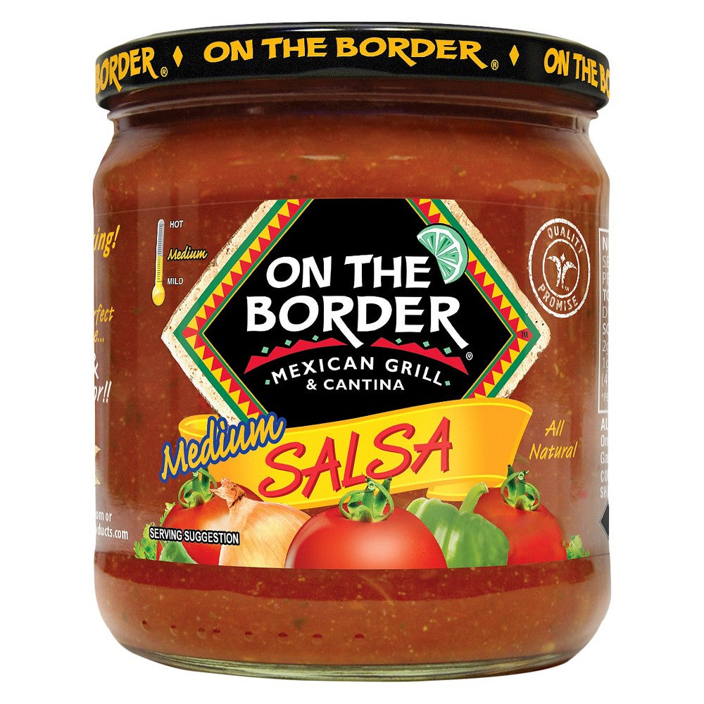 BORDER: Salsa Medium, 16 oz