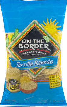 ON THE BORDER: Chips Tortilla Rounds, 11.5 oz