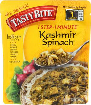 TASTY BITE: Kashmir Spinach, 10 oz