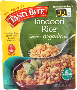 TASTY BITE: Tandoori Rice, 8.8 oz