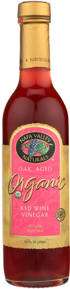 NAPA VALLEY NATURALS: Organic Red Wine Vinegar, 12.7 oz