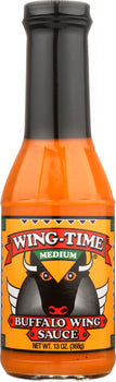 WING TIME: Buffalo Wing Sauce Medium, 13 oz